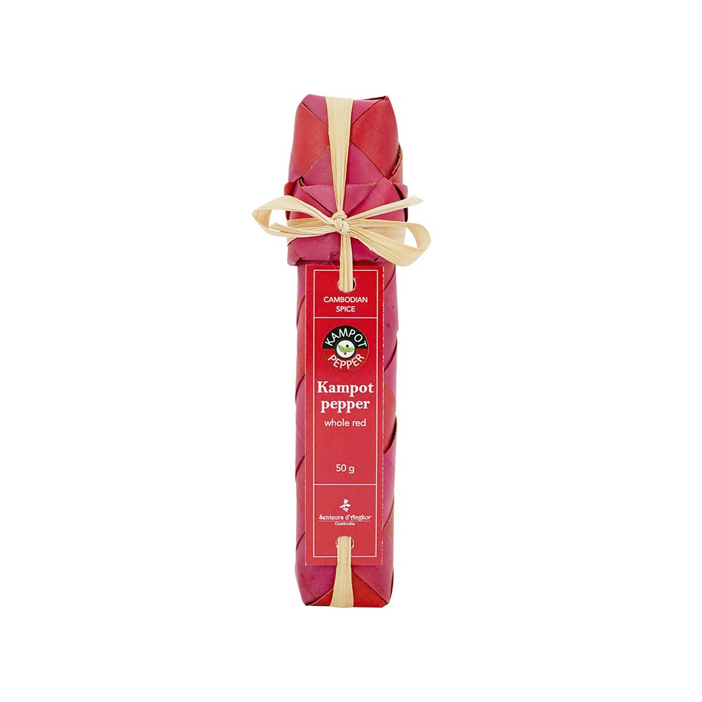 Whole red pepper in smok 50g