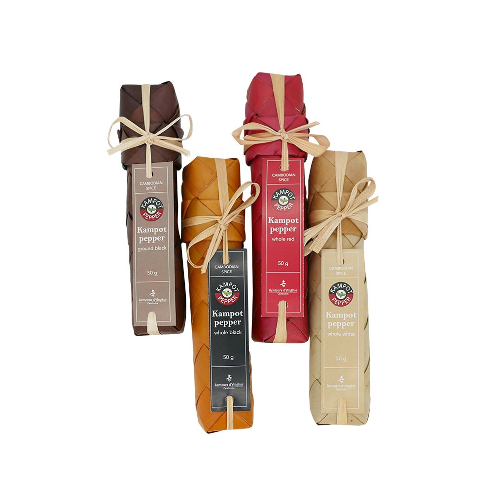 Kampot pepper in smok 50g, all