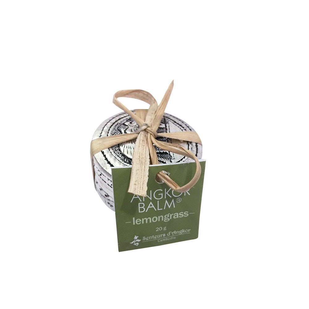 L26 Angkor balm in silver box, lemongrass