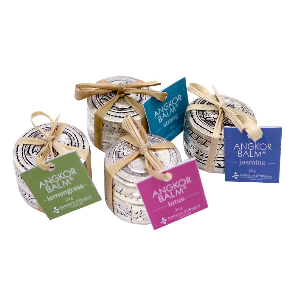 L26 Angkor balm in silver box, all