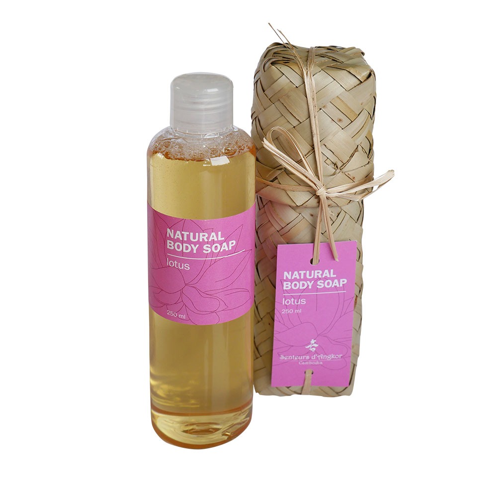 LS10 body soap, lotus