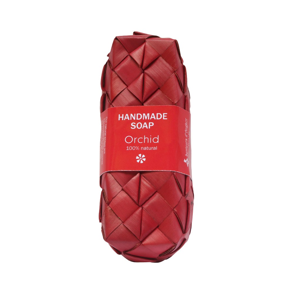 S20 Leaf soap in smok, orchid