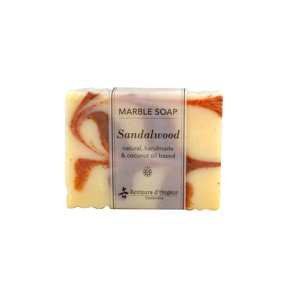 S55 marble soap, sandalwood
