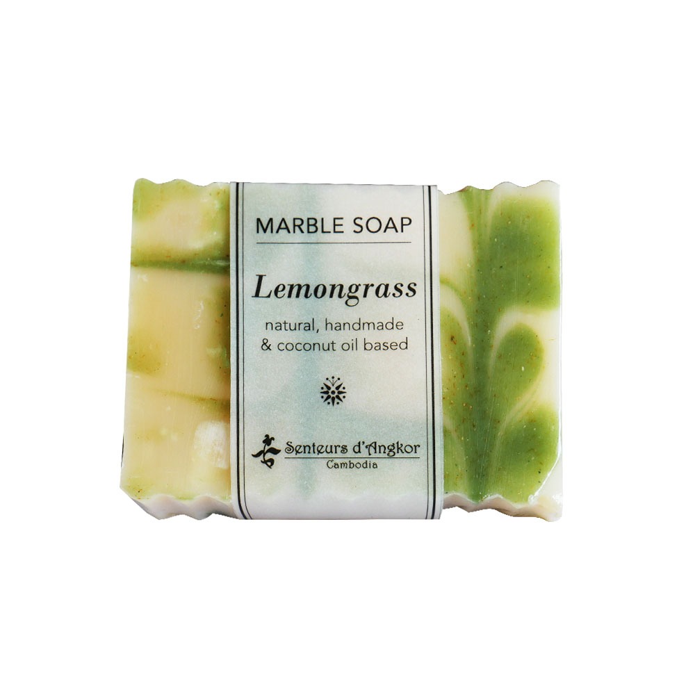 S55 marble soap, lemongrass