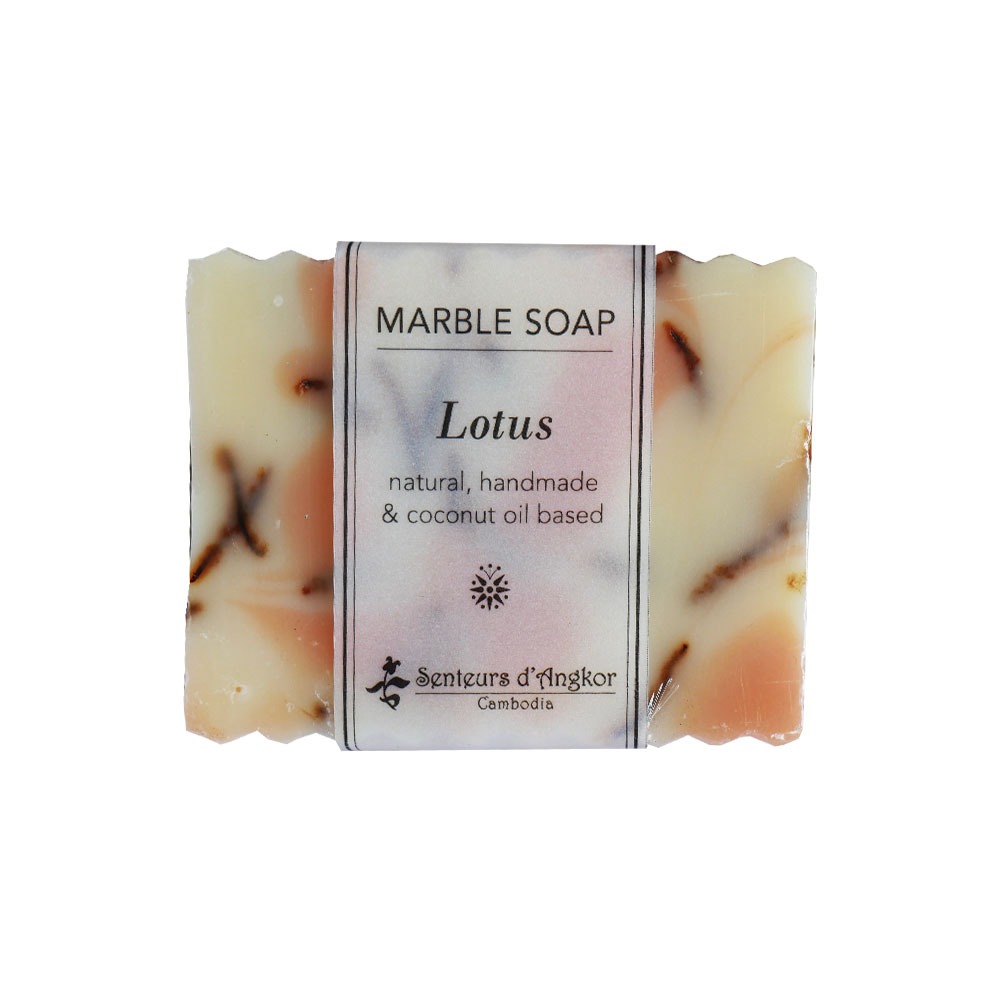 S55 marble soap, lotus