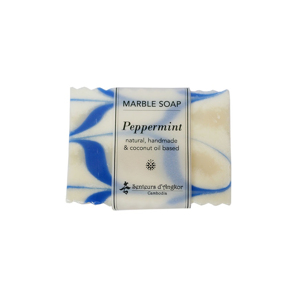 S55 marble soap, peppermint
