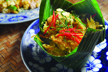 Cambodian original recipe for fish amok
